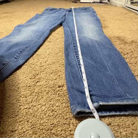 MOTHER The Looker Ankle Light Wash Skinny Jeans Women’s Size 27 Zipper Fly - Picture 13 of 13